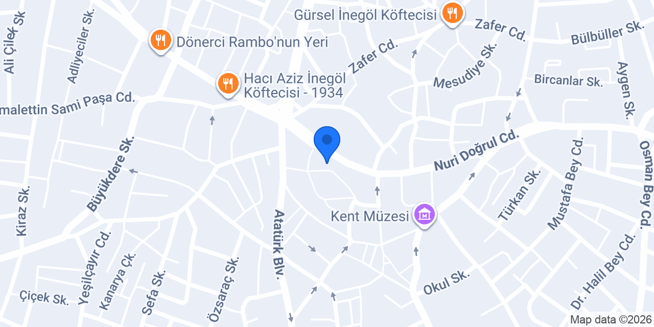 Mini Market konumu