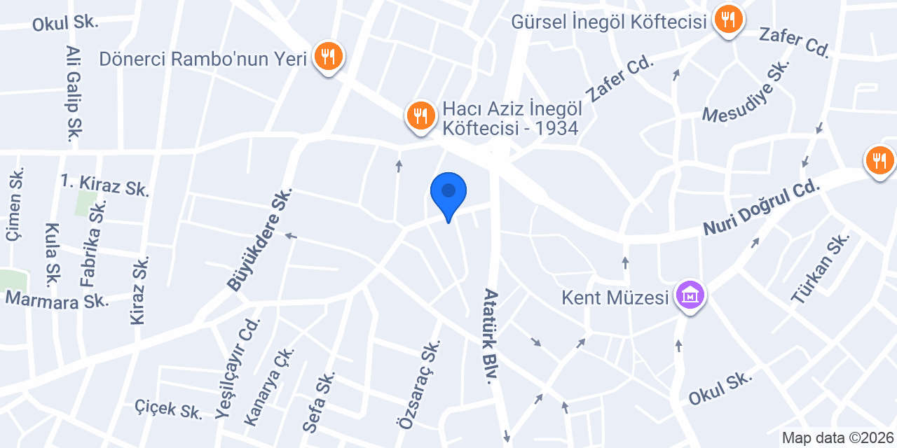 Neco' nun Yeri konumu