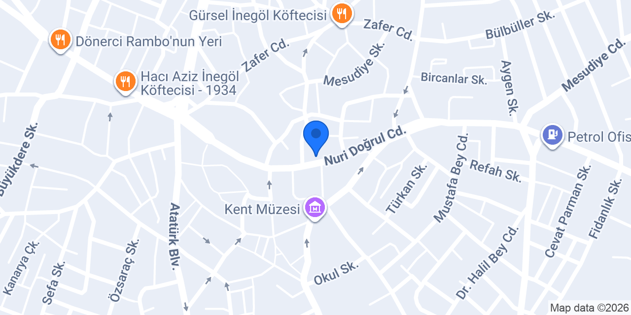 Akbank konumu