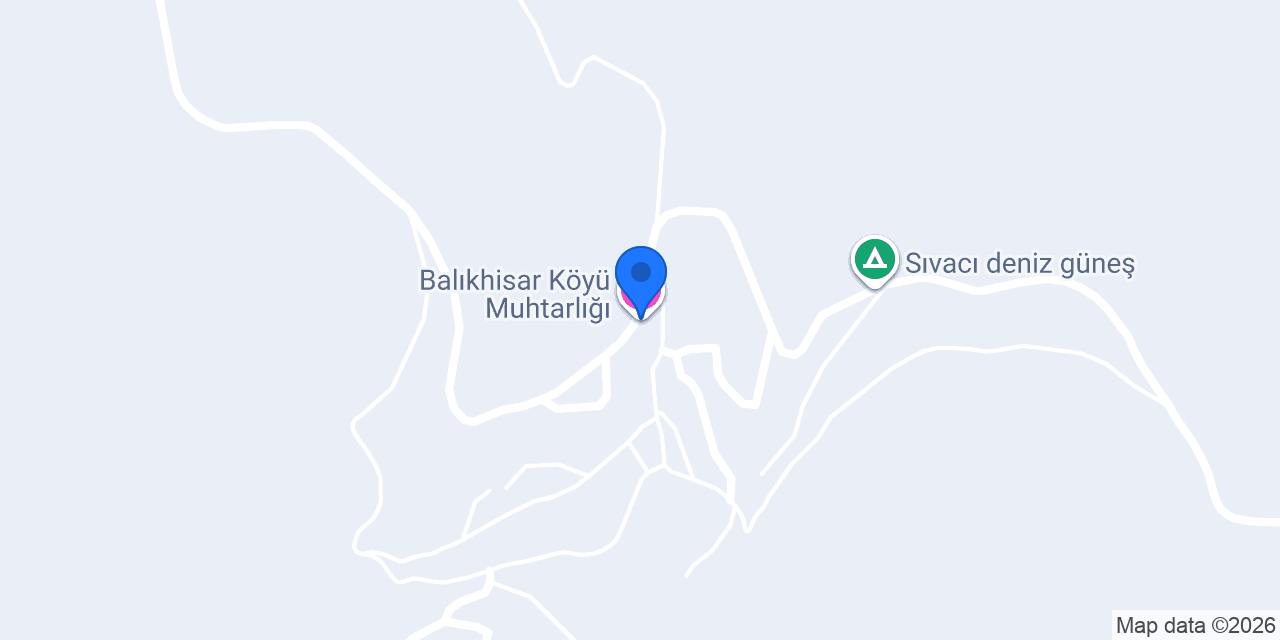Balıkhisar Köyü Muhtarlığı konumu
