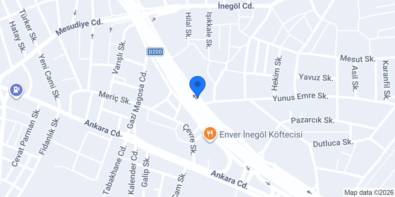 İnci – Design konumu