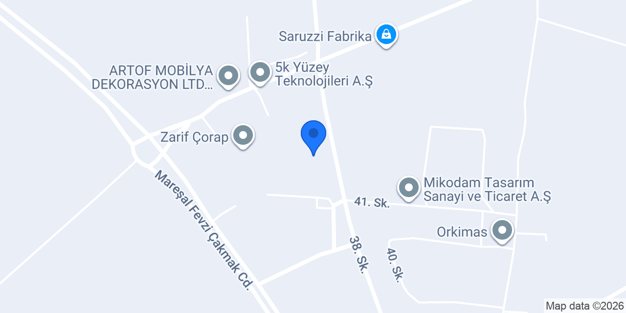 Serhat Özkaya Metal Tel Örgü A.Ş. konumu
