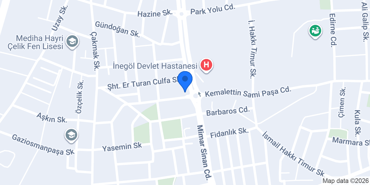 Köfteci Selim - İnegöl Köftecisi konumu