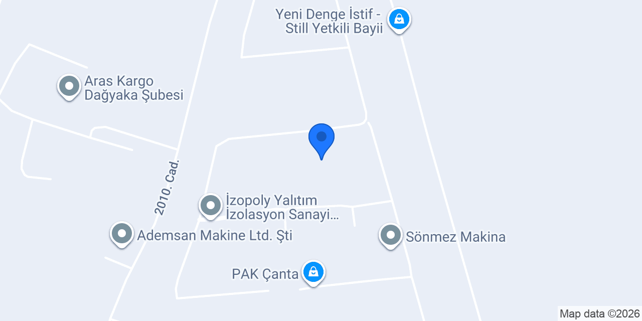 KZN METAL ( Çinko Sülfat ) konumu