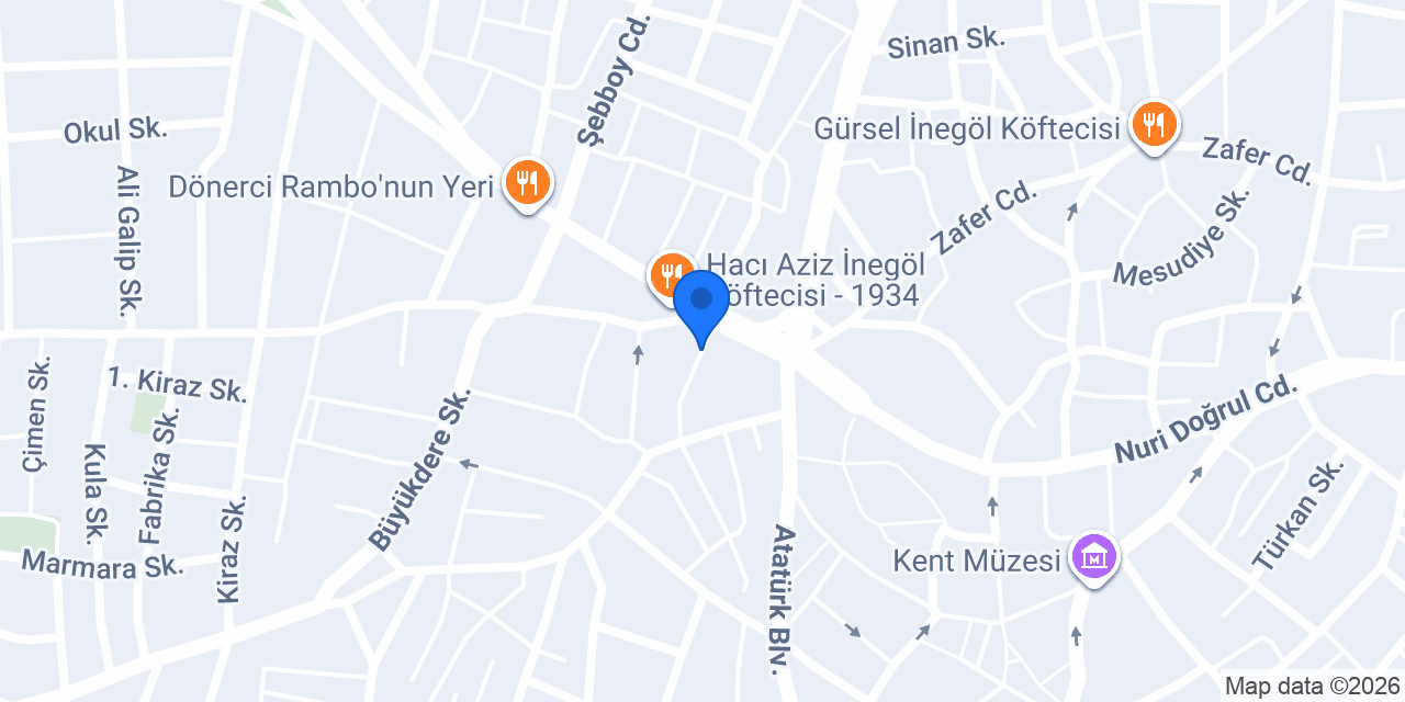 Yuse Giyim konumu