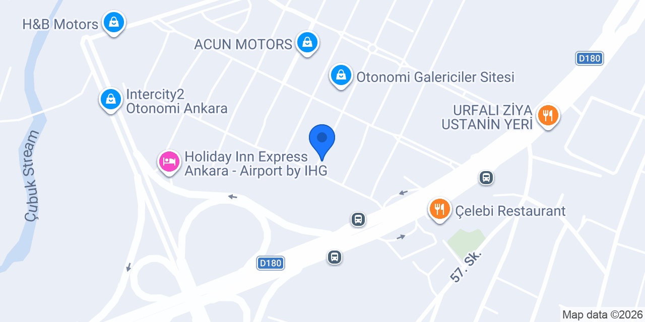 Adilhan Otomotiv konumu