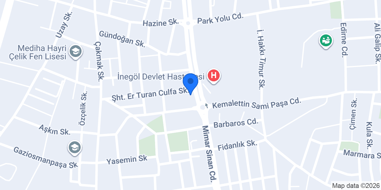 Derman Eczanesi konumu