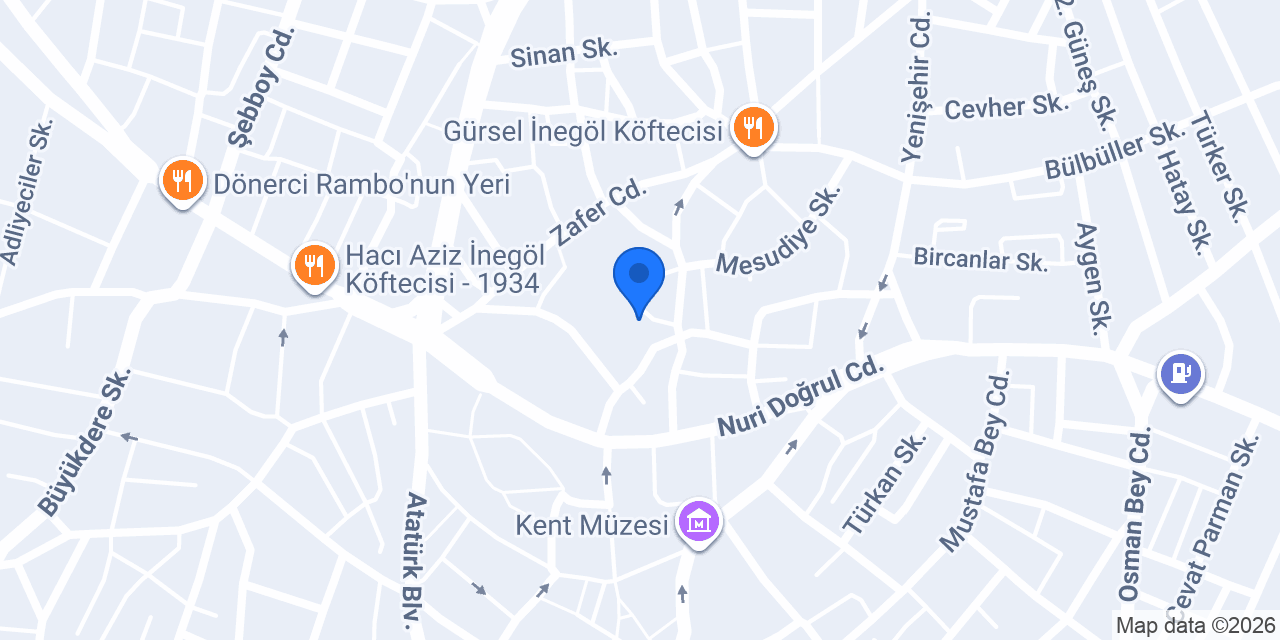 BKL Bekil Oto Yedek Parça konumu