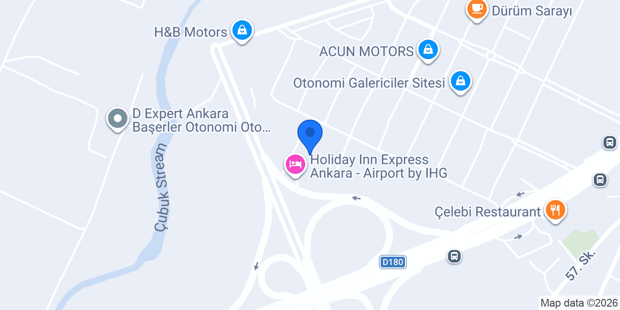 AUTO TREND ANKARA konumu