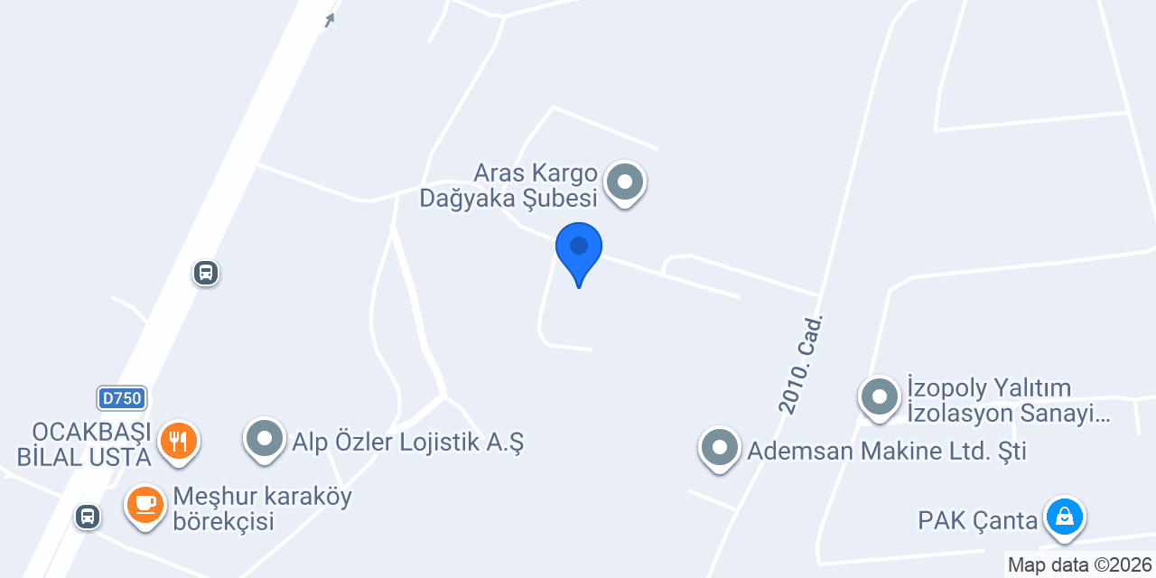 Hakan Sac Metal Dağyaka Şube konumu