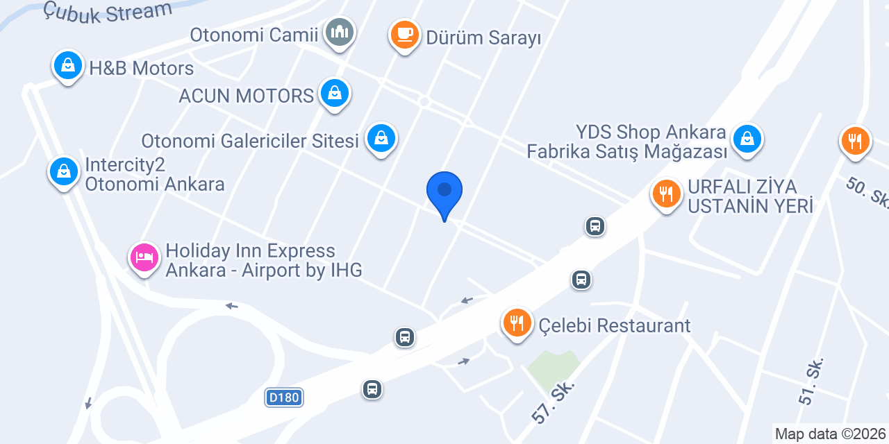 Yıldırım Motors konumu