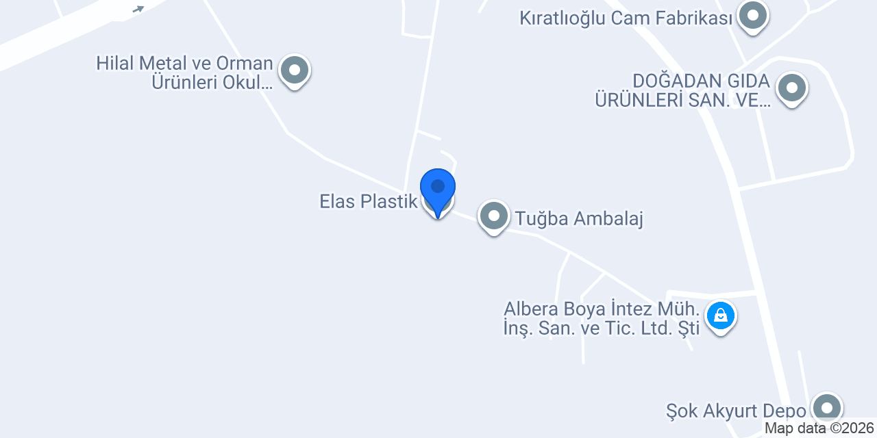 Elas Plastik konumu