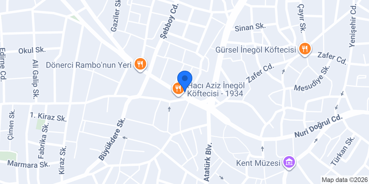 YILDIZ LOKANTASI konumu