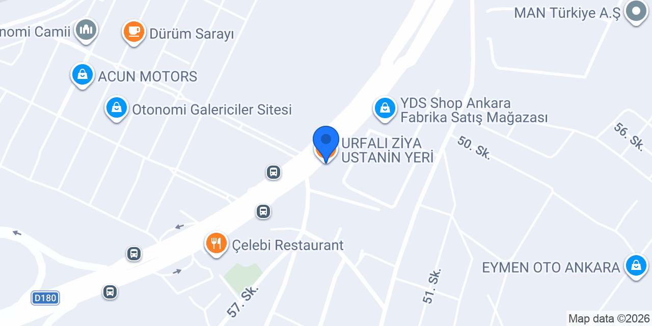 URFALI ZİYA USTANİN YERİ konumu