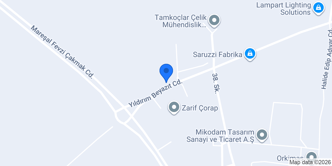 ARTOF MOBİLYA DEKORASYON LTD. ŞTİ. konumu