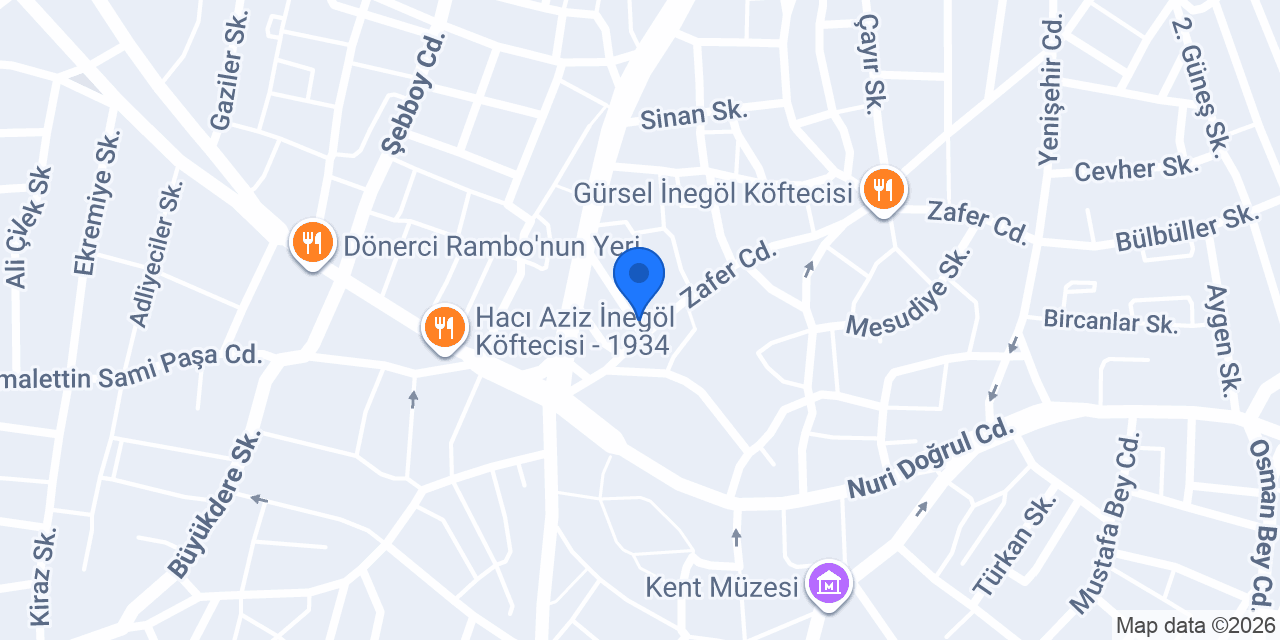Buse Ağda SALONU konumu