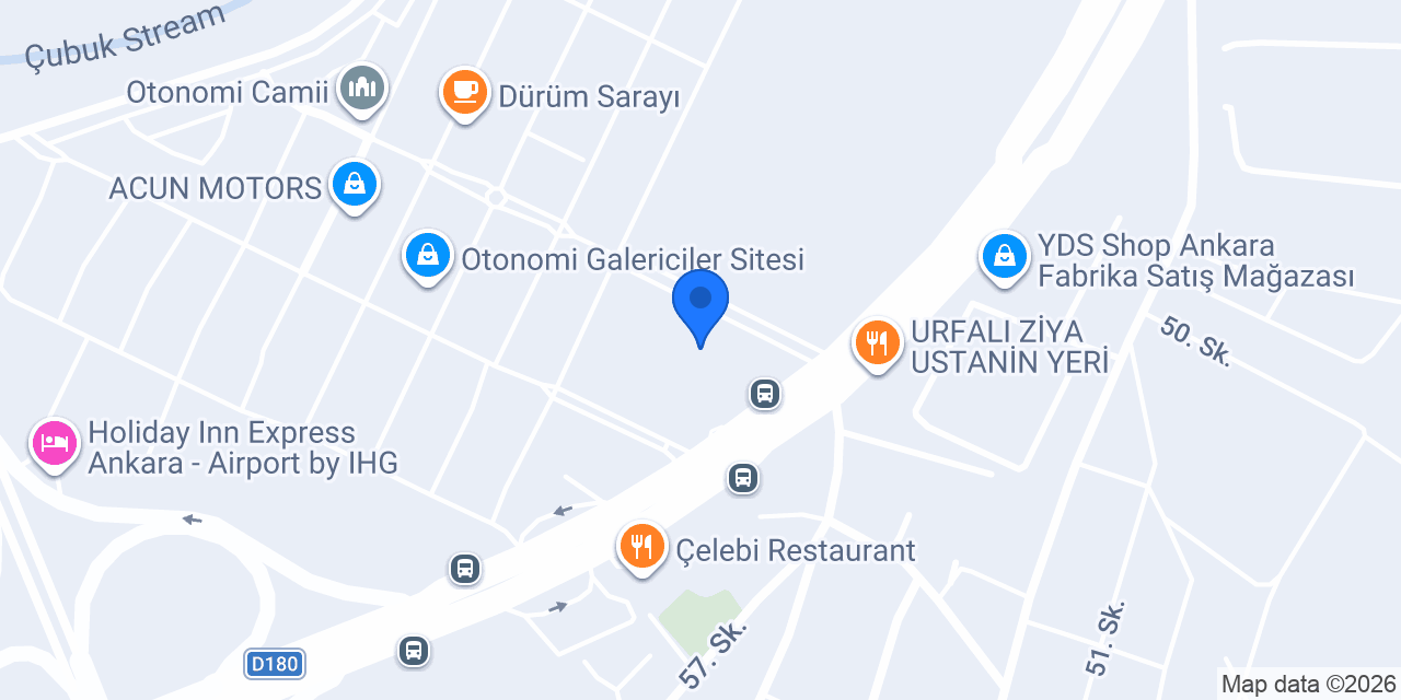 IŞIK OTOMOTİV konumu