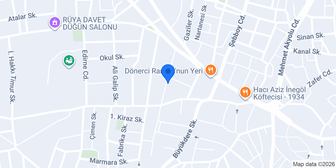 İNEGÖL ŞİFA EVİ konumu