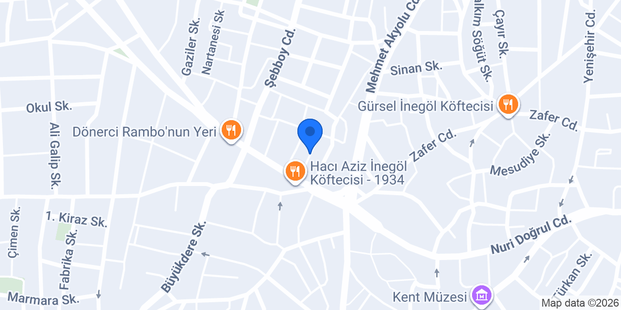 Takı Shop konumu