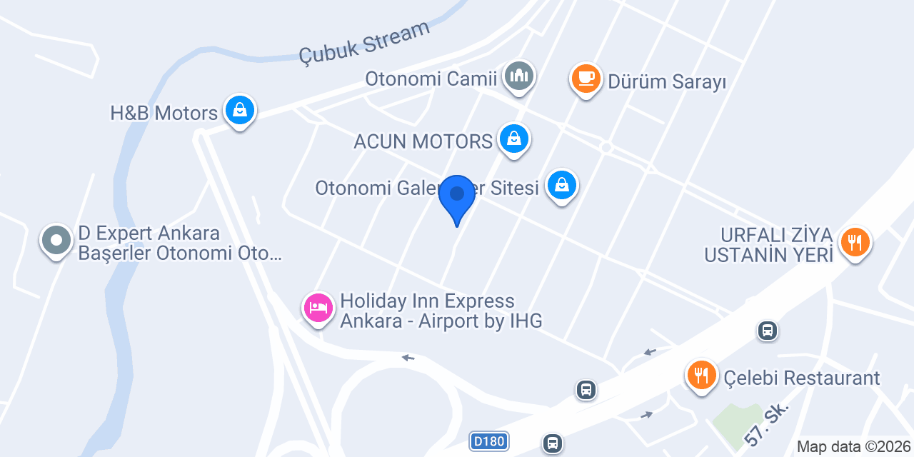 TCG AUTO OTONOMİ konumu