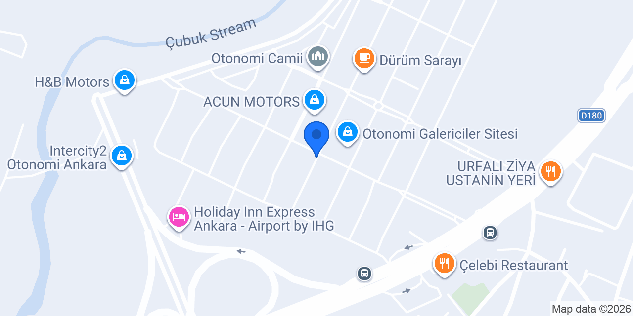 OTTOMAN OTO konumu