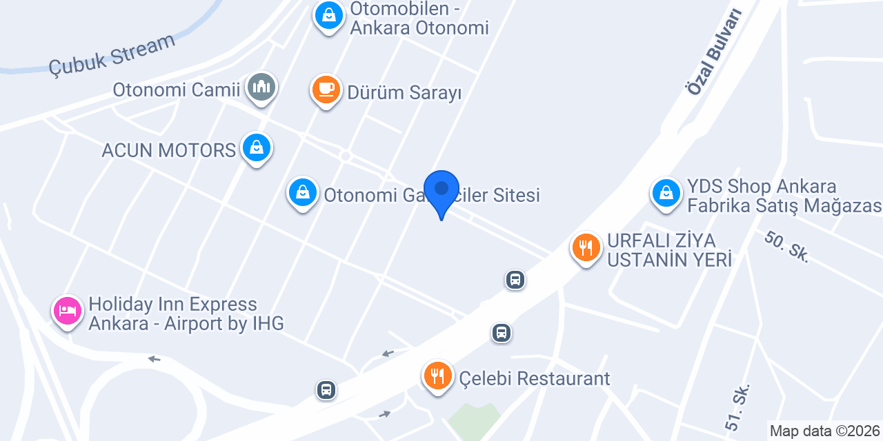 Duran Motors konumu