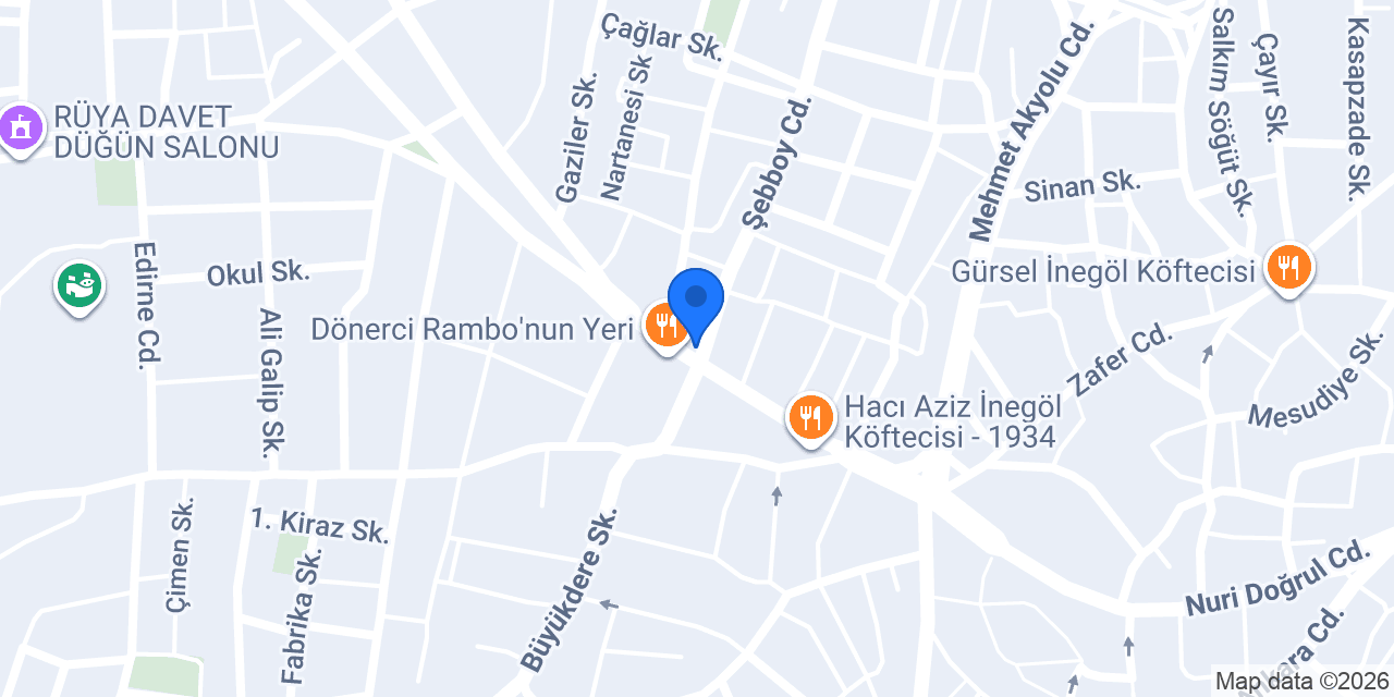 Borsa Döner konumu