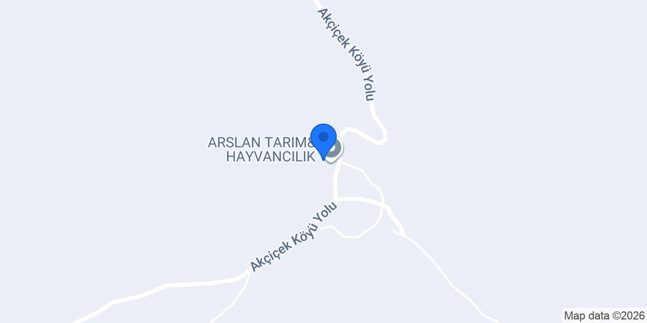 ARSLAN TARIM& HAYVANCILIK konumu