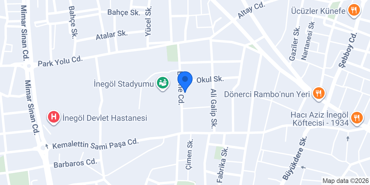 Şakir Lakşe İlkokulu konumu