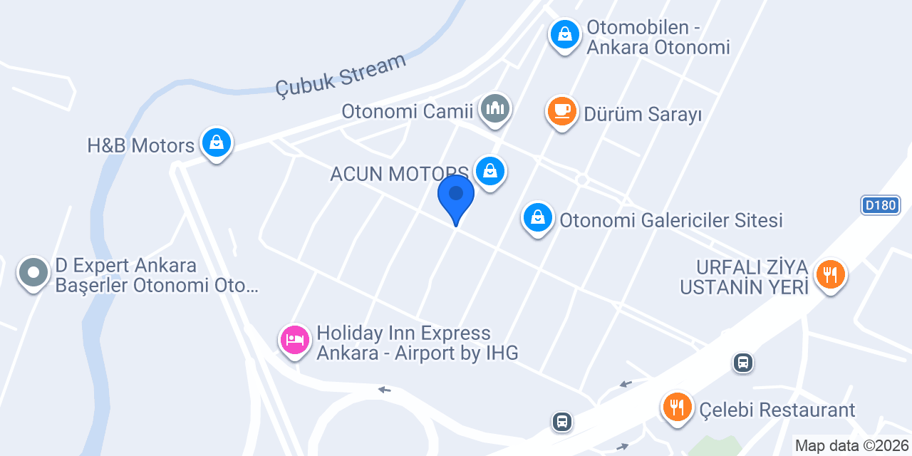 Otonam Motors konumu