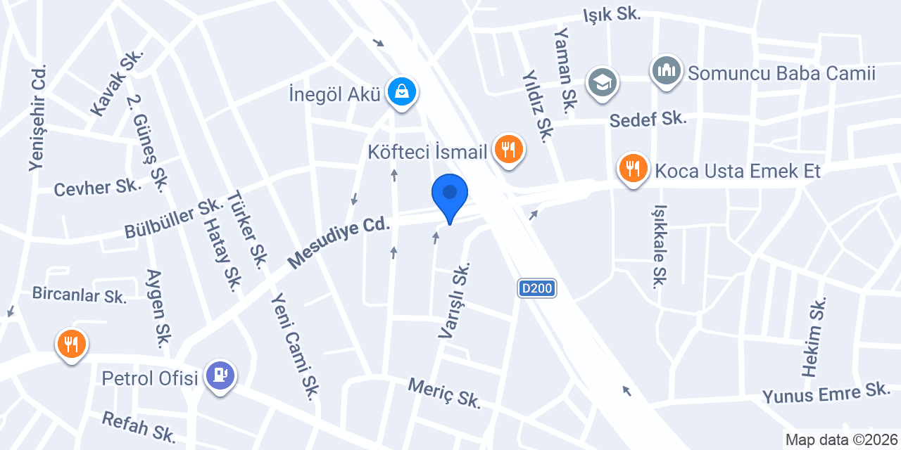 Çelikler Un Yem konumu