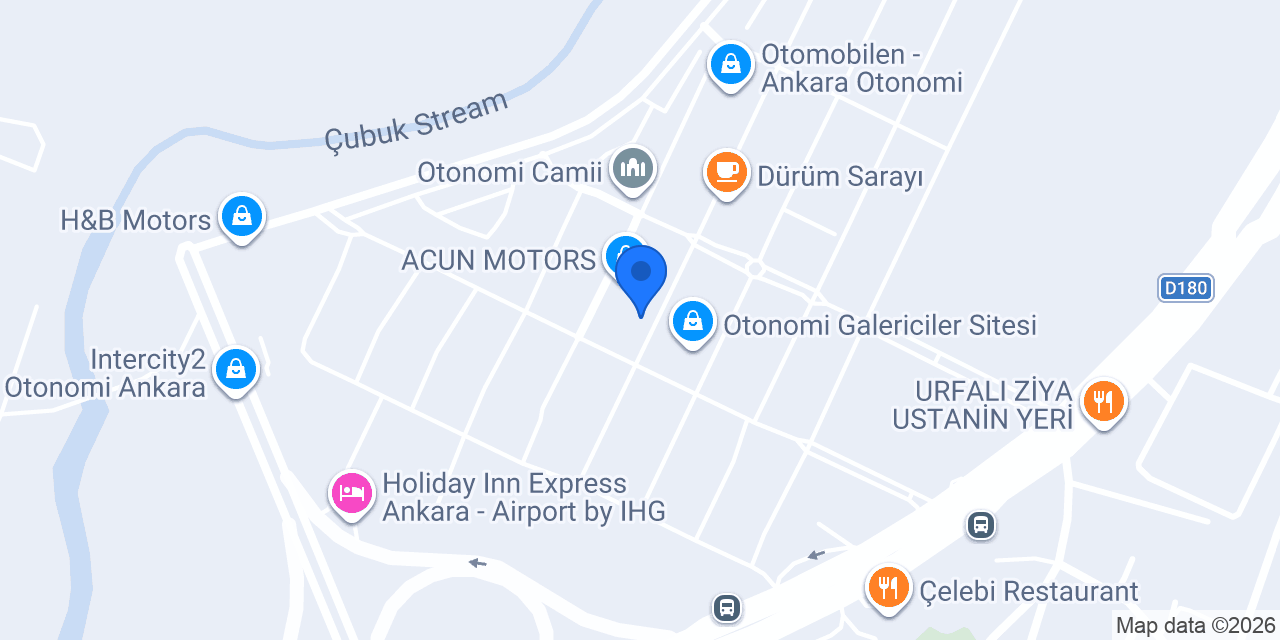 Nihat Otomotiv Ankara konumu