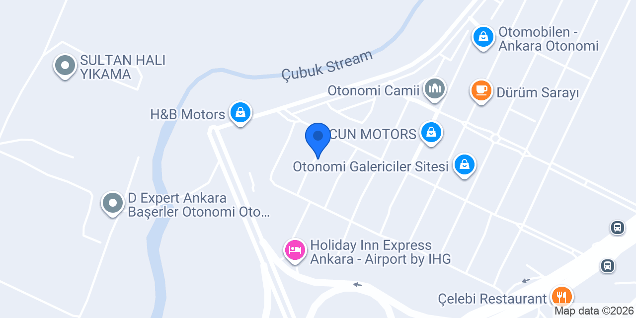 ATALAY OTOMOTİV ANKARA konumu