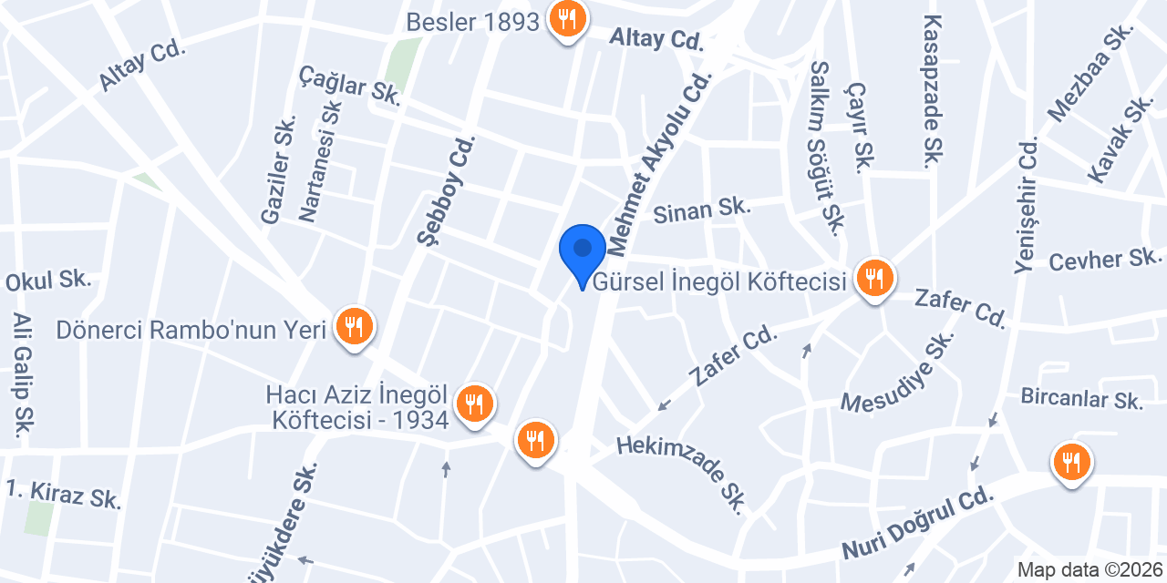 Mina Bayan Kuaförü konumu