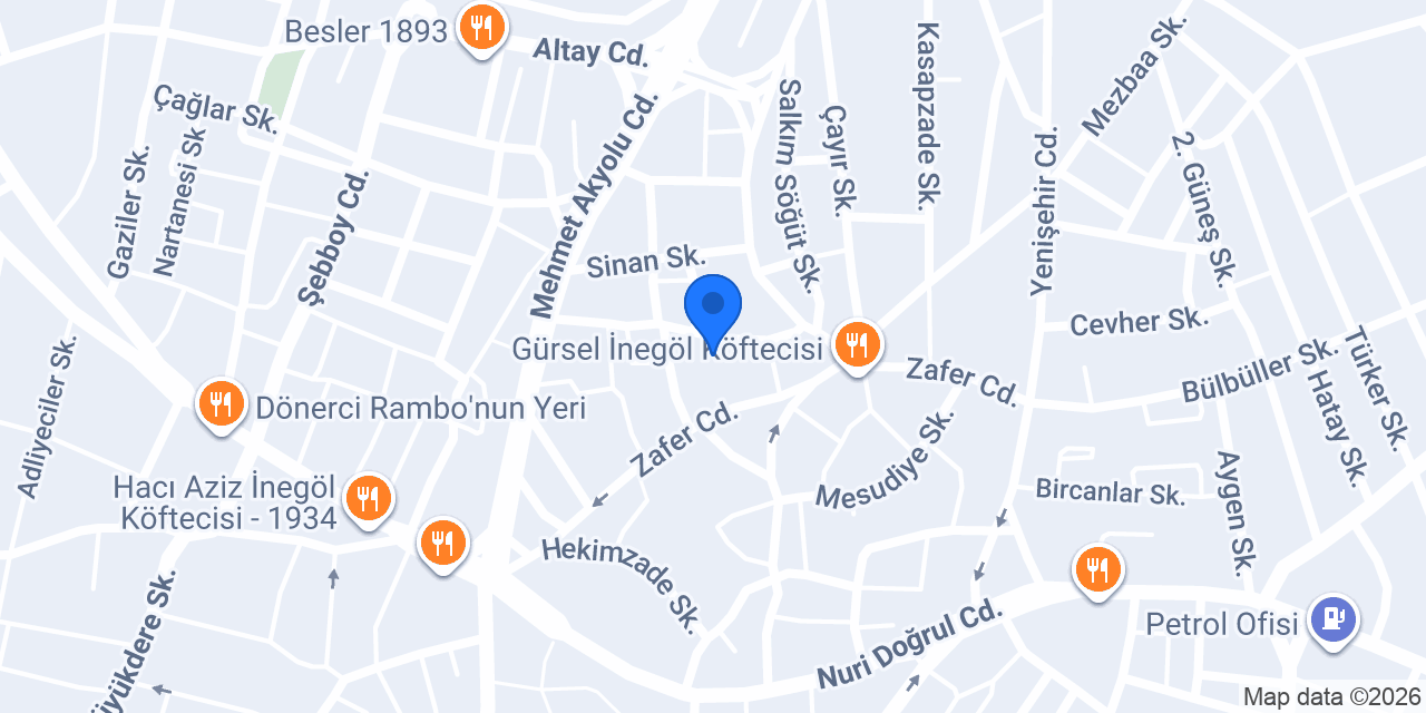 Nilvera Toptan Balık Malzemeleri konumu