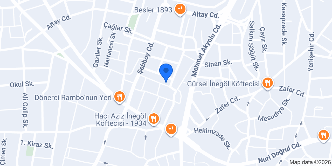 YILDIZ REKLAM EL SANATLARI konumu