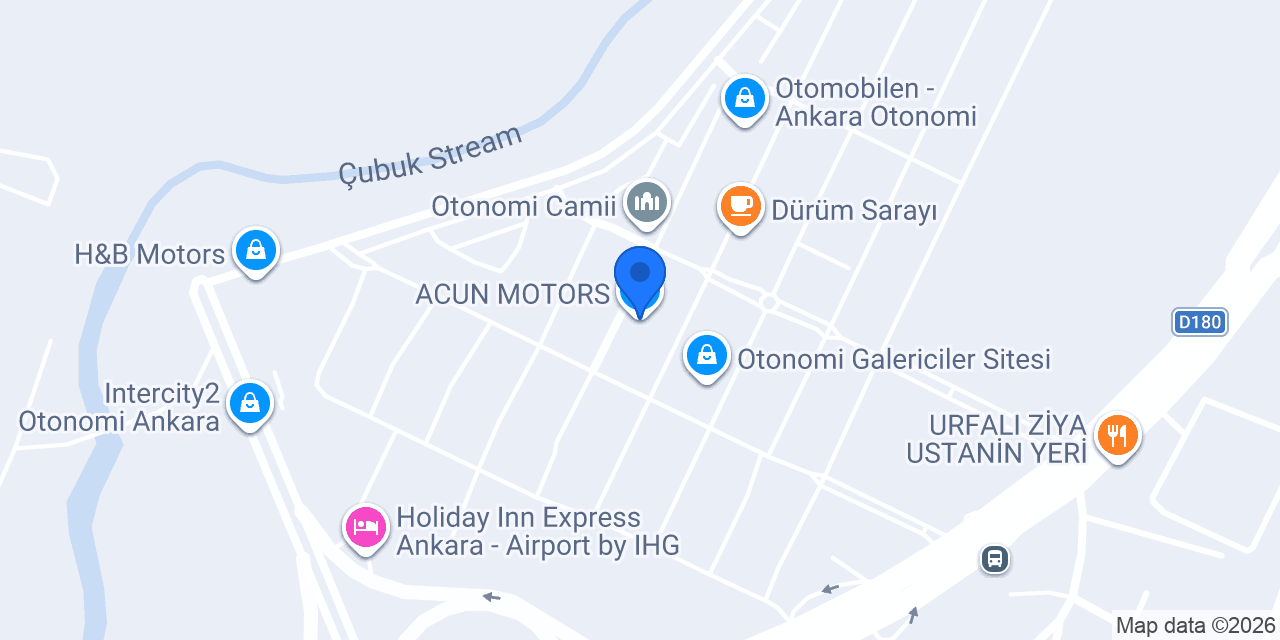 ACUN MOTORS konumu