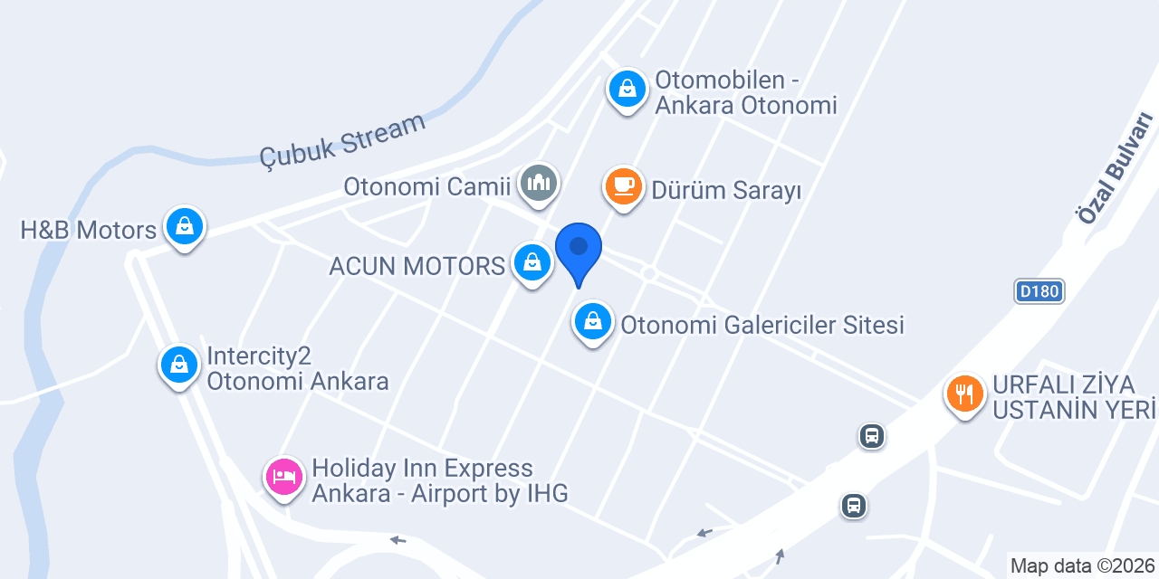 BAYKAR OTOMOTİV konumu