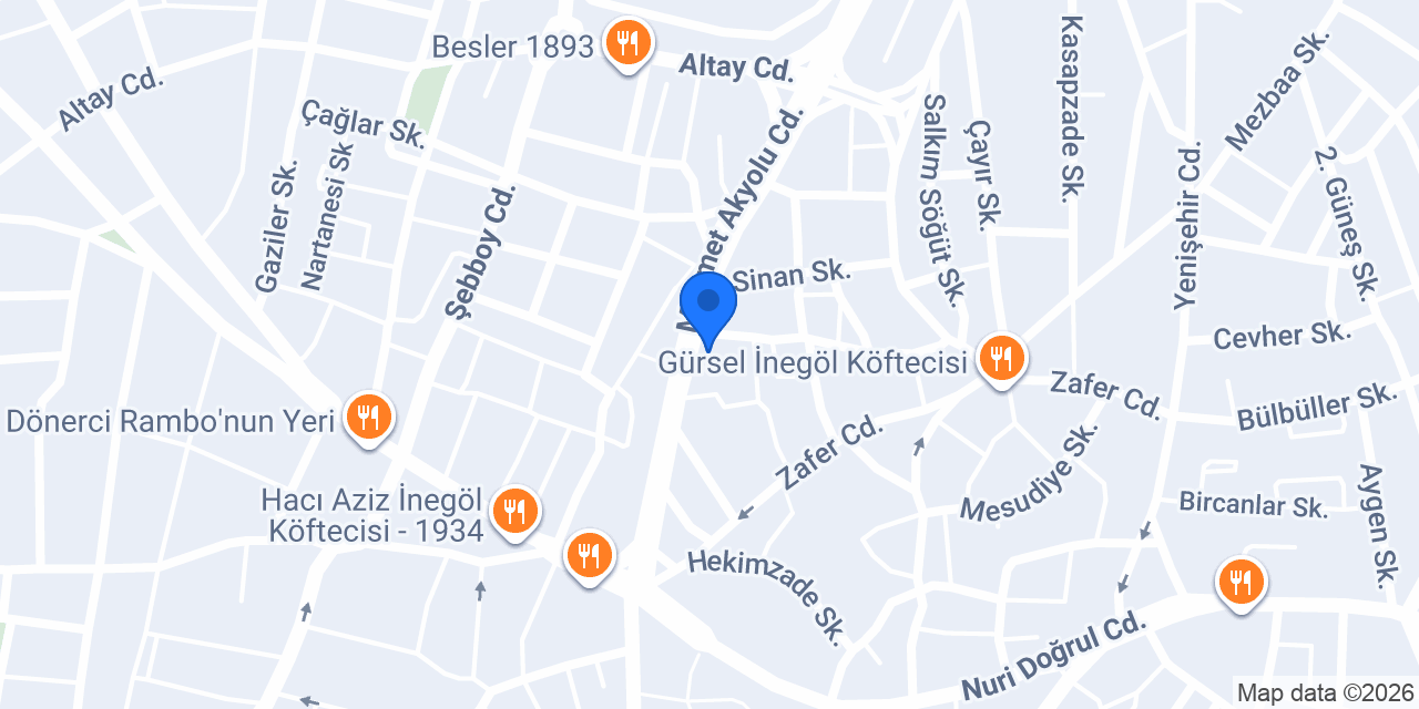 Demirser İnşaat Ltd Şti konumu