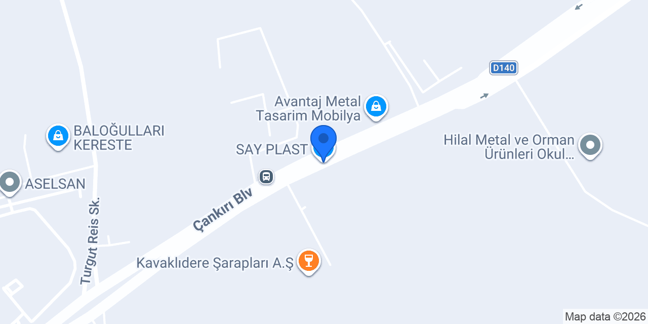 SAY PLAST konumu