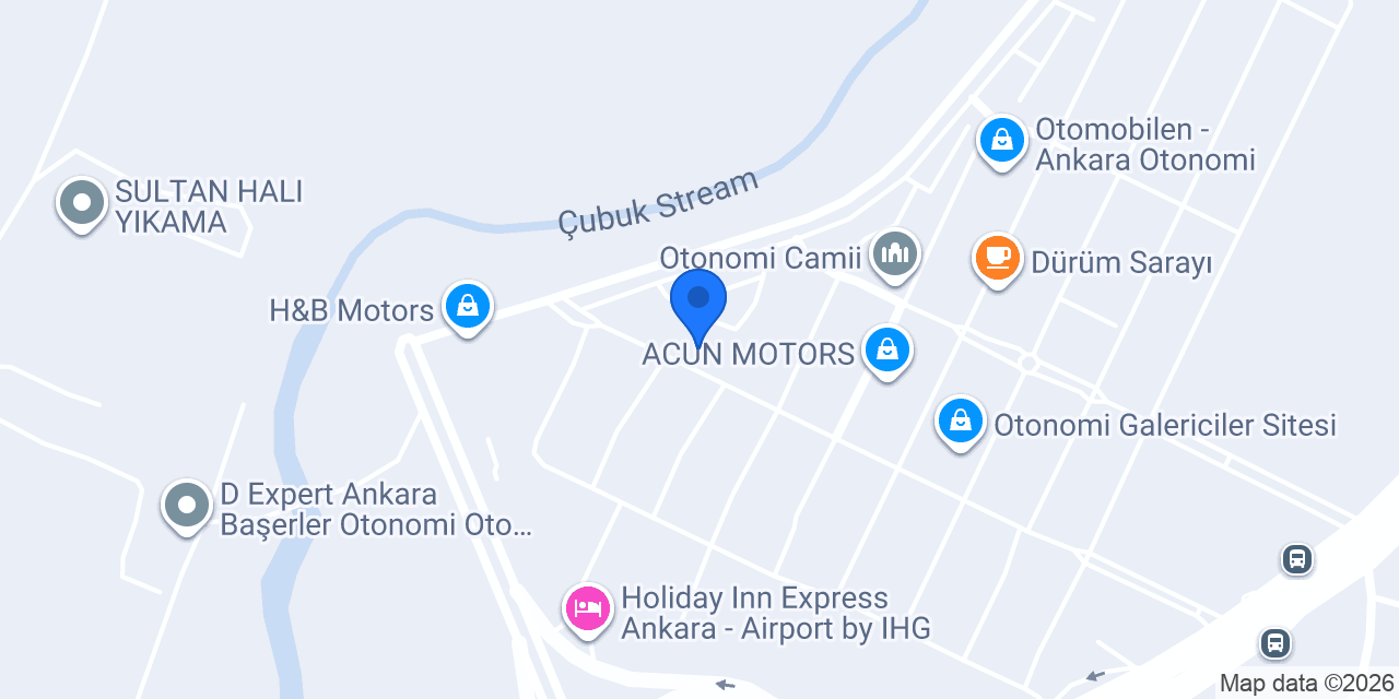 BİLEN OTOMOTİV konumu
