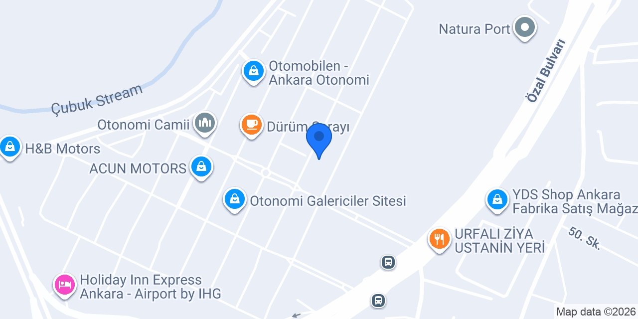 Üstündağ Galeri konumu