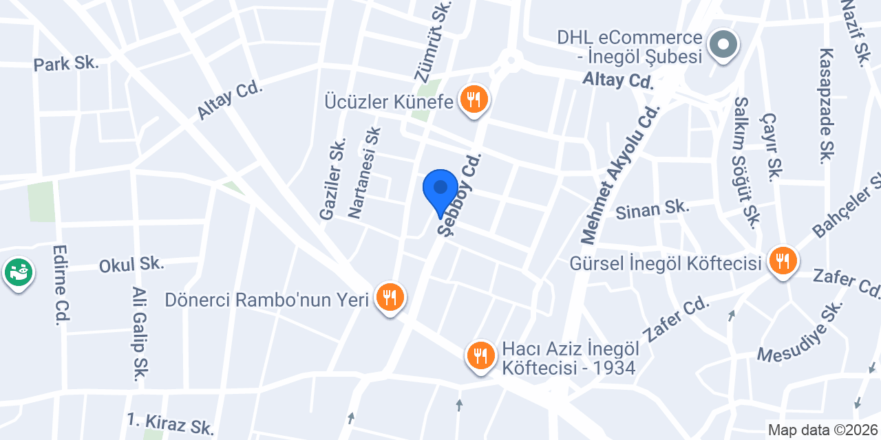 Cesur Halı konumu