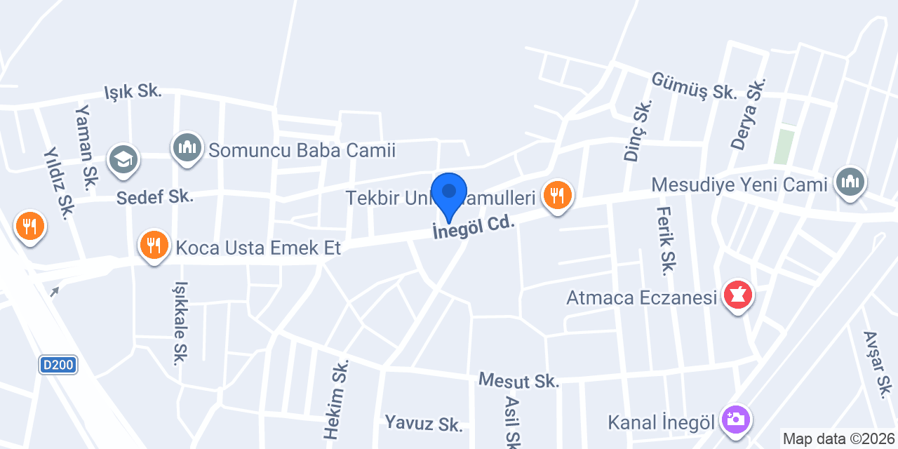 Sena Butik konumu