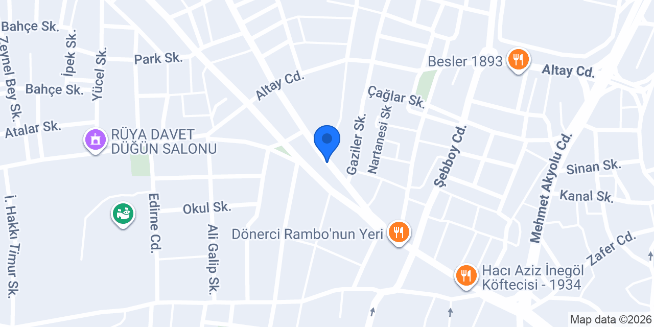 BURZA | Napoli Pizza - Kapalı Burger konumu