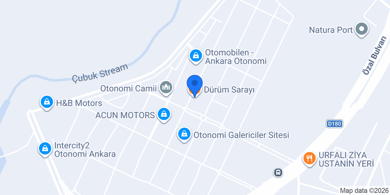 Dürüm Sarayı konumu