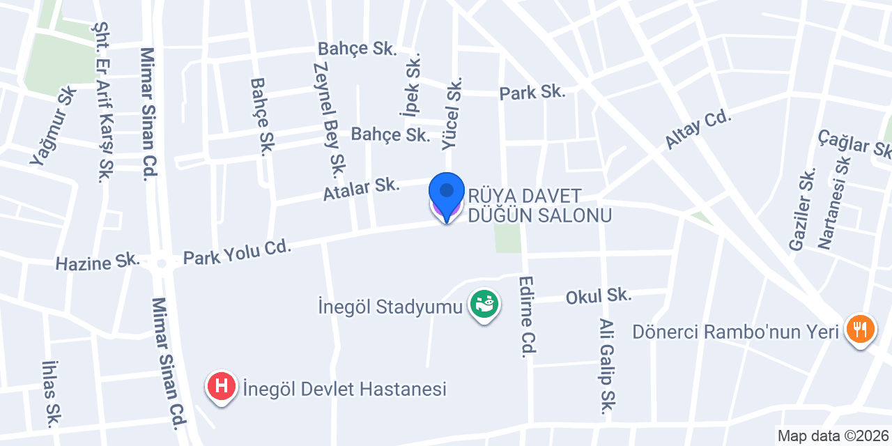 RÜYA DAVET DÜĞÜN SALONU konumu