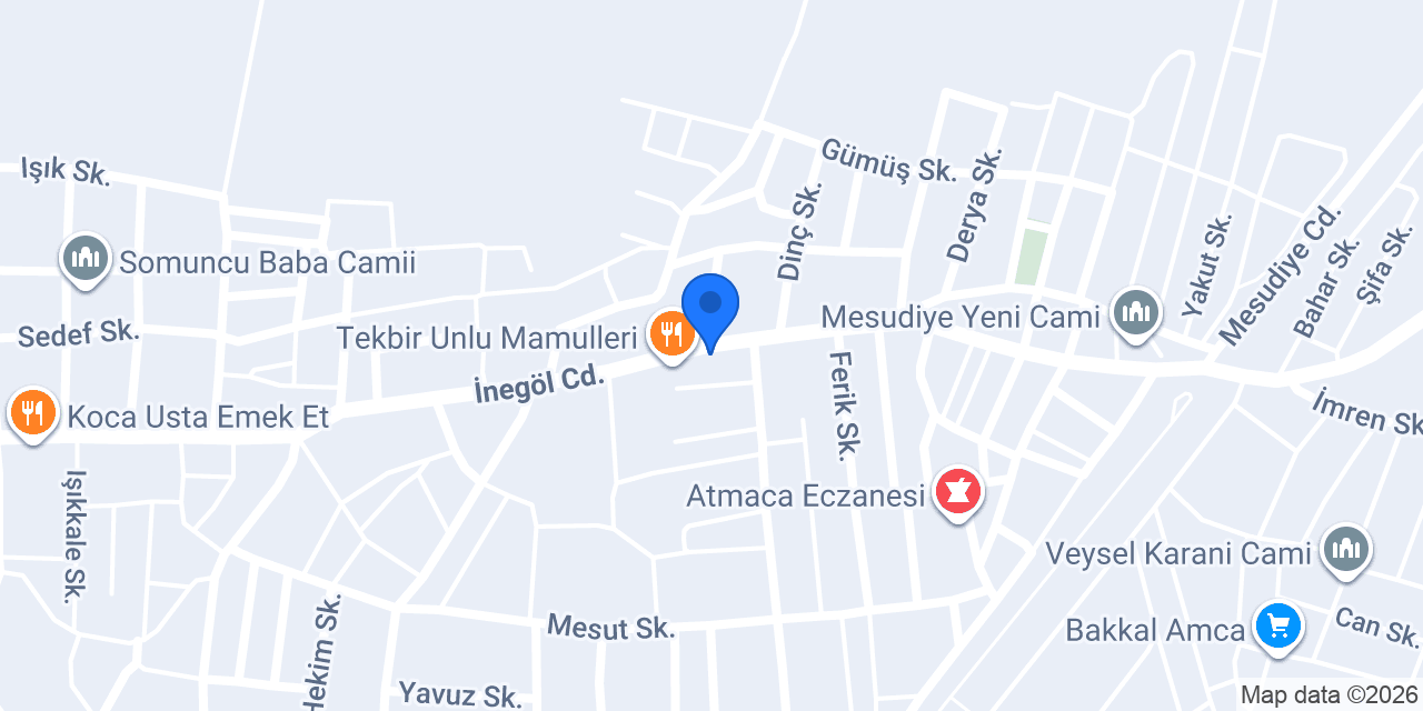 Hâdim 14. Şube konumu