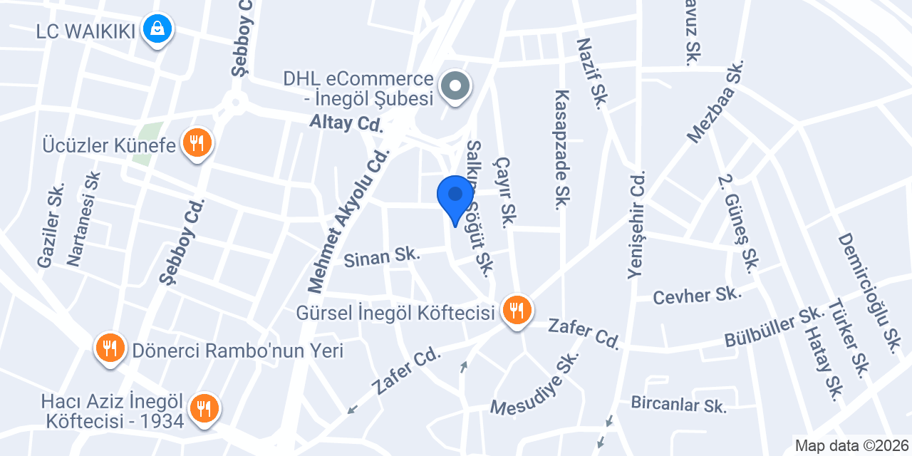 Kasap Hakan Et Pazarı konumu