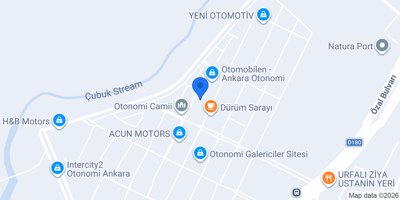 TÜRKMEN OTOMOTİV konumu